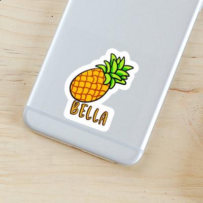 Sticker Ananas Bella Laptop Image