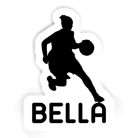 Sticker Basketballspielerin Bella Notebook Image