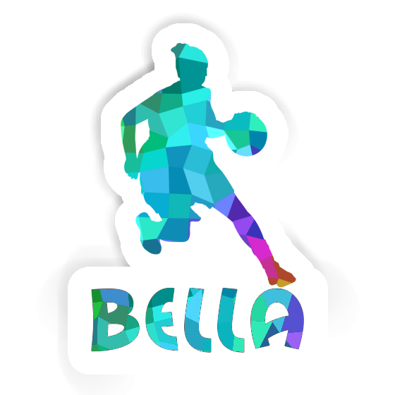 Sticker Basketballspielerin Bella Image