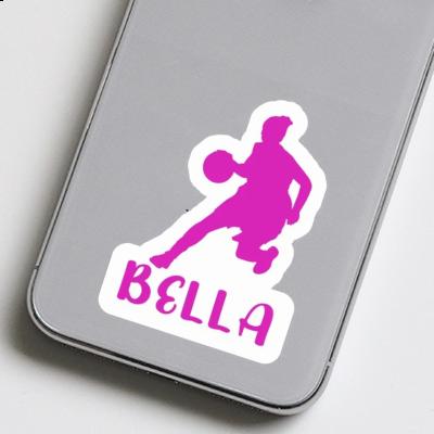 Sticker Basketball Player Bella Sticker Basketball Player Bella Image