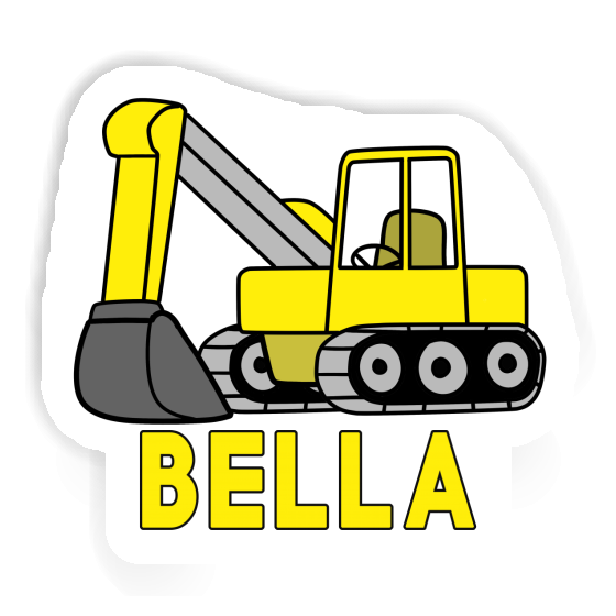 Excavator Sticker Bella Notebook Image