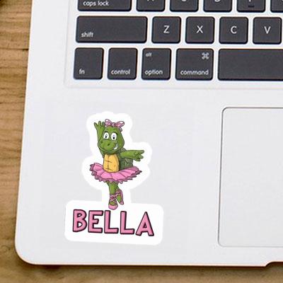 Ballerina Sticker Bella Laptop Image