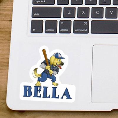 Bella Sticker Baseball-Hund Gift package Image