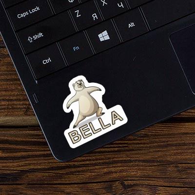 Yoga Bear Sticker Bella Gift package Image