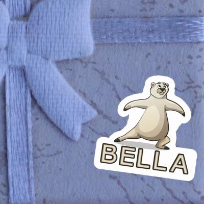 Yoga Bear Sticker Bella Gift package Image