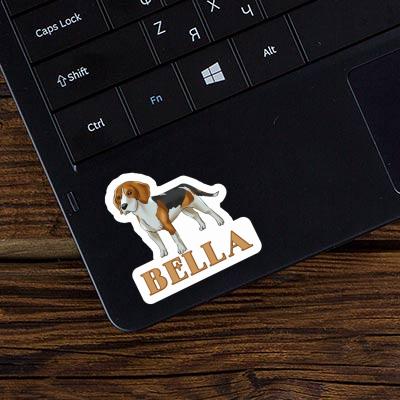 Aufkleber Bella Beagle Hund Laptop Image