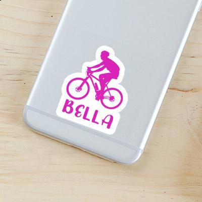 Biker Sticker Bella Laptop Image