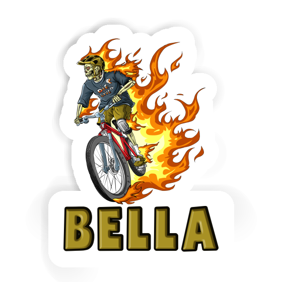 Bella Autocollant Biker Freeride Laptop Image