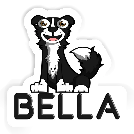 Border Collie Sticker Bella Notebook Image