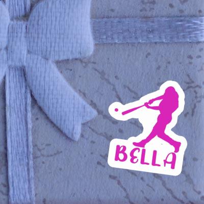 Sticker Bella Baseballspieler Gift package Image