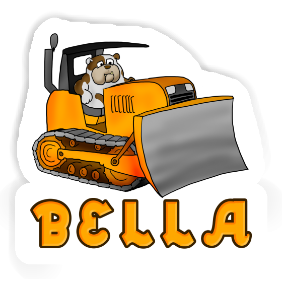 Autocollant Bulldozer Bella Gift package Image