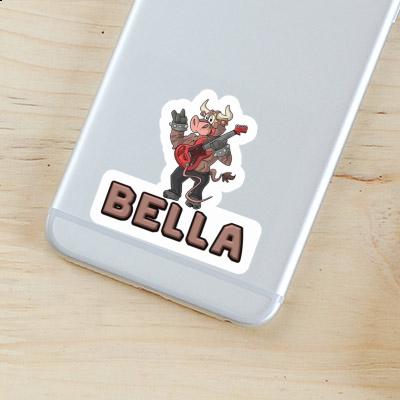 Sticker Bull Bella Laptop Image