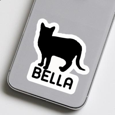 Sticker Katze Bella Notebook Image