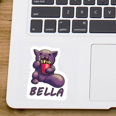 Bella Autocollant Chat-frites Laptop Bella Autocollant Chat-frites Laptop Image