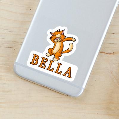 Dabbing Cat Sticker Bella Gift package Image