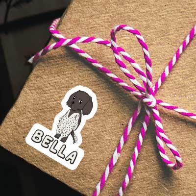 Sticker Bella Kleiner Münsterländer Gift package Image