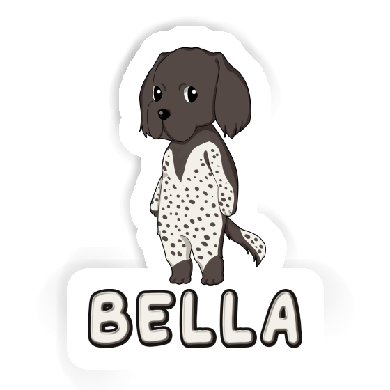 Sticker Bella Kleiner Münsterländer Laptop Image