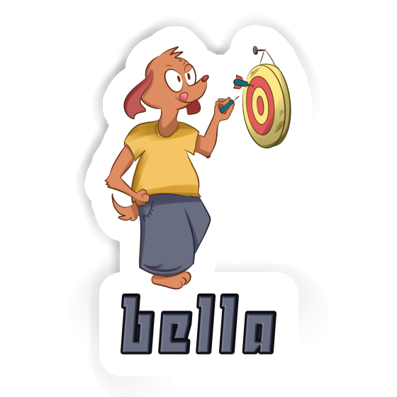 Dartspieler Sticker Bella Gift package Image