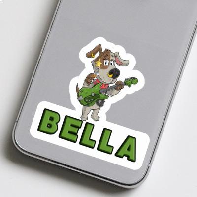 Bella Sticker Guitarist Notebook Image