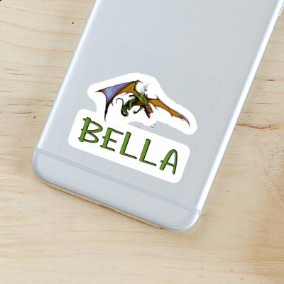 Aufkleber Drache Bella Laptop Image