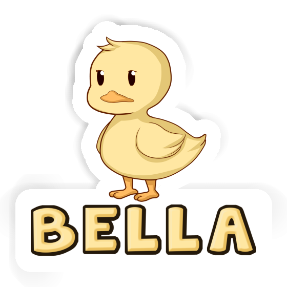 Duck Sticker Bella Laptop Image