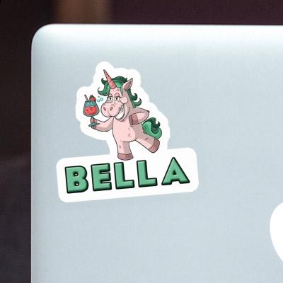 Party Unicorn Sticker Bella Gift package Image