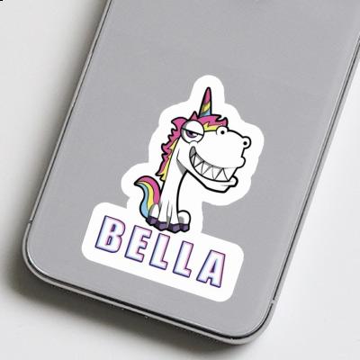 Grinning Unicorn Sticker Bella Notebook Grinning Unicorn Sticker Bella Notebook Image