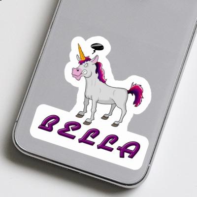 Autocollant Bella Licorne Laptop Image