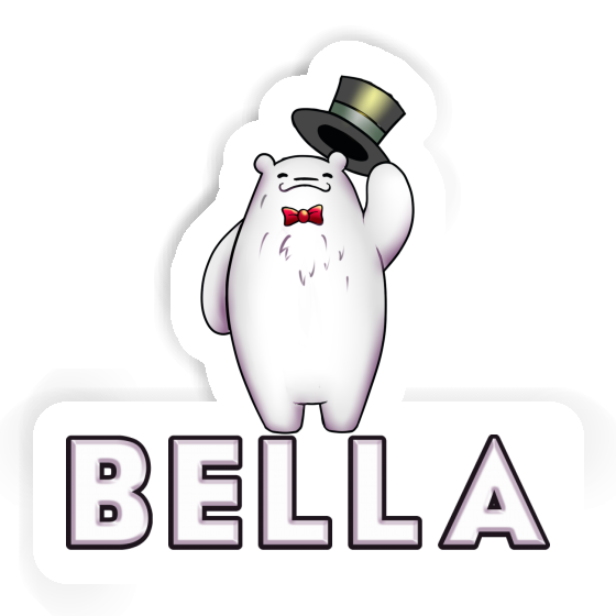 Sticker Ice Bear Bella Gift package Image