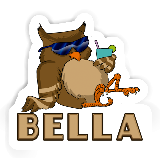 Owl Sticker Bella Laptop Image