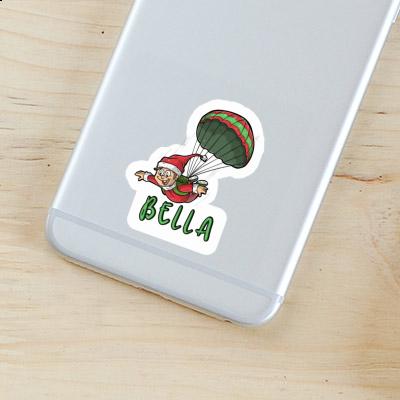 Bella Sticker Skydiver Notebook Image