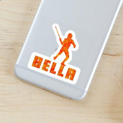 Sticker Fencer Bella Notebook Image