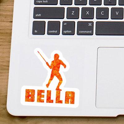 Bella Sticker Fechter Notebook Image