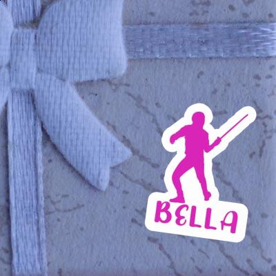 Bella Sticker Fechter Notebook Image