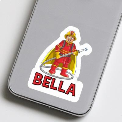 Pompier Autocollant Bella Laptop Image