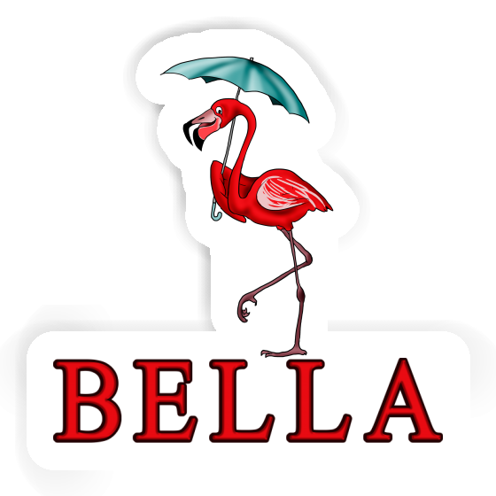 Bella Sticker Flamingo Gift package Image