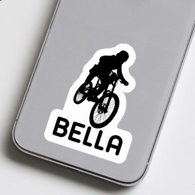 Sticker Bella Freeride Biker Laptop Image