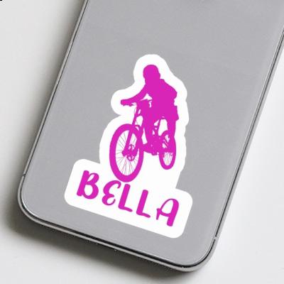 Autocollant Bella Freeride Biker Laptop Image