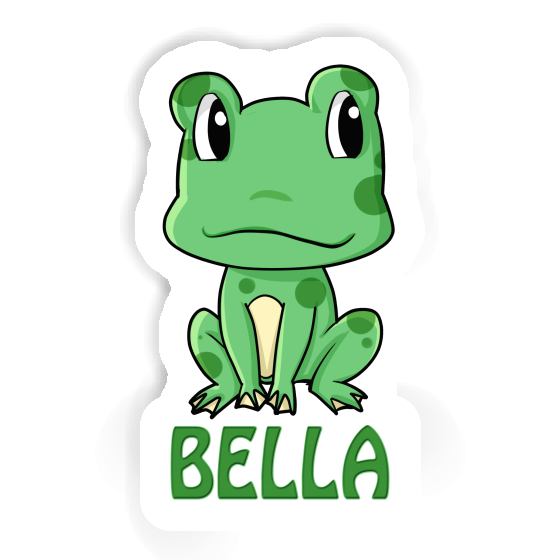 Aufkleber Frosch Bella Notebook Image