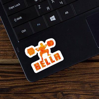 Sticker Bella Gewichtheber Gift package Image