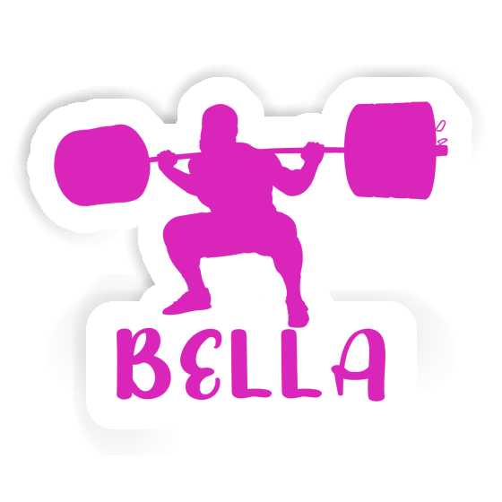 Sticker Weightlifter Bella Gift package Image