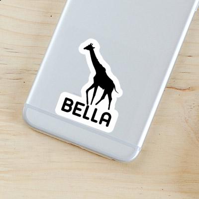 Giraffe Sticker Bella Laptop Image