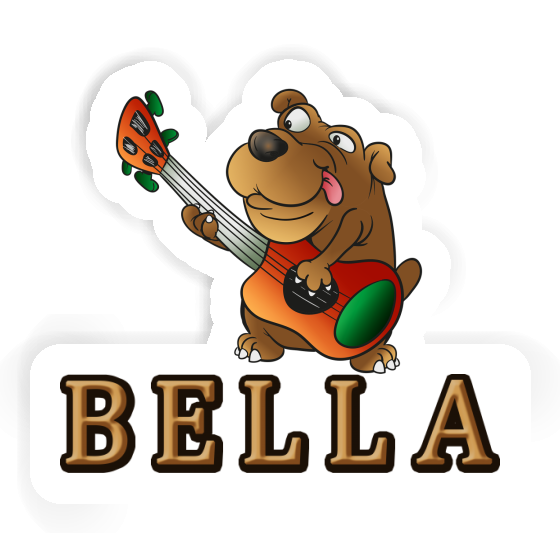 Gitarrenhund Sticker Bella Gift package Image