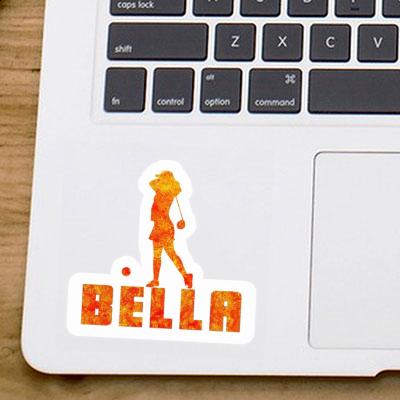 Golferin Aufkleber Bella Notebook Golferin Aufkleber Bella Gift package Image