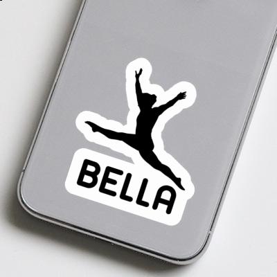 Bella Sticker Gymnast Notebook Image