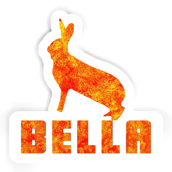 Bella Autocollant Lapin Image