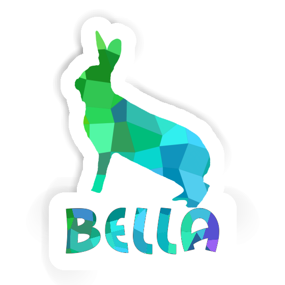 Sticker Rabbit Bella Notebook Image