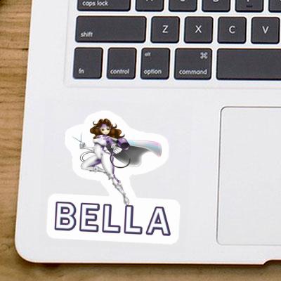 Sticker Bella Hairdresser Laptop Image