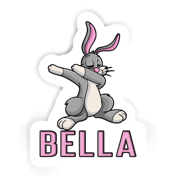 Sticker Dabbing Rabbit Bella Notebook Image