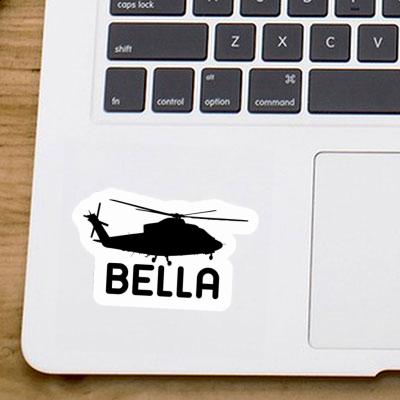 Sticker Hubschrauber Bella Notebook Image